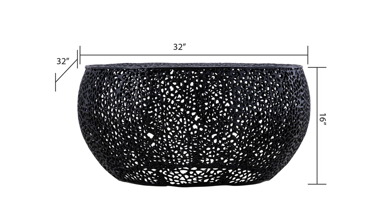 T3502 - Modern Round Coffee Table Matrix Furniture Group