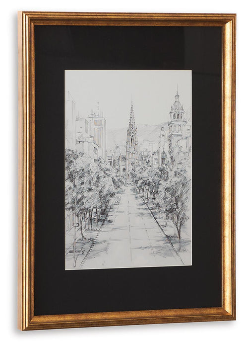 Lemmill - Wall Art - Black / White Signature Design by Ashley®