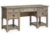 Tinley Park - Desk Base - Dove Tail Gray Magnussen Furniture