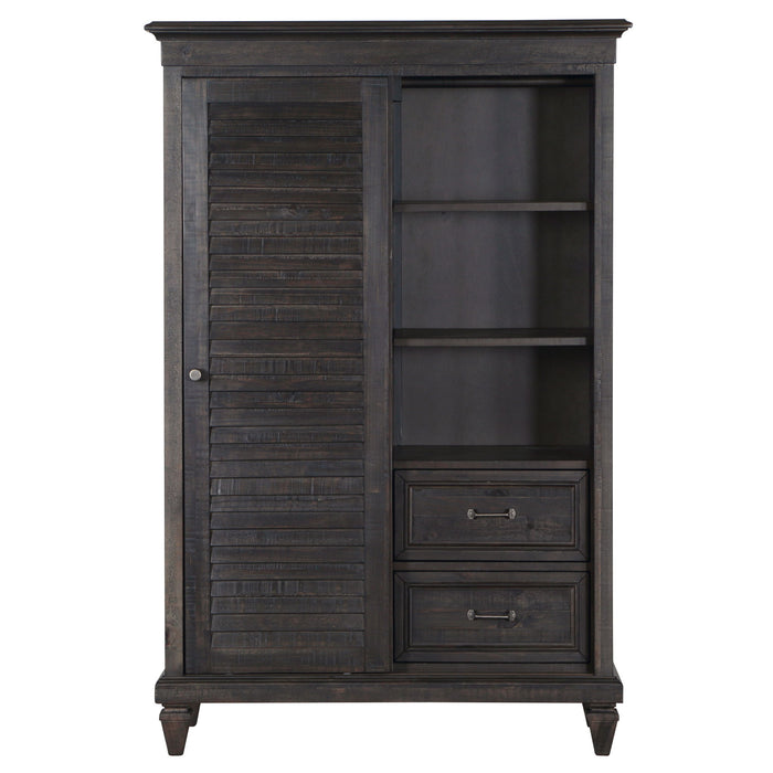 Calistoga - Gentleman's Chest - Weathered Charcoal Magnussen Furniture