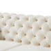 2 Seater Sofa With Button Tufted Diamond Grid & 2 Pillows For Living Room Home Essentials