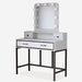 Vanity Desk With 3 Color Lighted Mirror And 4 Drawers Home Essentials