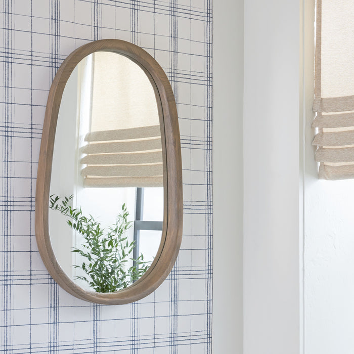 Aarilynn - Accent Mirror - Antique Brown Signature Design by Ashley®