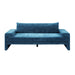 Upholstered 3 Seater Sofa With Wide Armrests Noble House