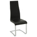 High Back Side Chairs Dining Chairs With Padded Upholstery (Set of 4) Furniture Max