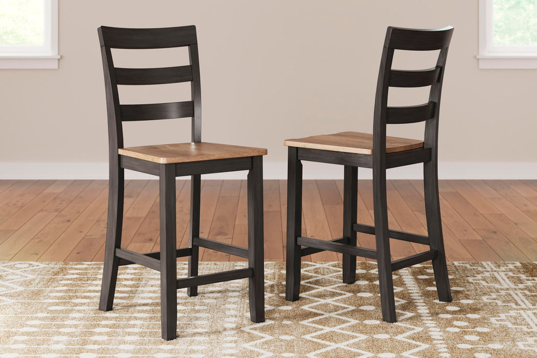 Gesthaven - Barstool (Set of 2) Signature Design by Ashley®