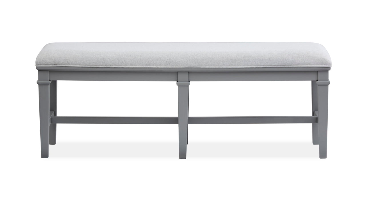 Charleston - Bench With Upholstered Seat Magnussen Furniture