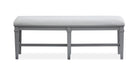Charleston - Bench With Upholstered Seat Magnussen Furniture