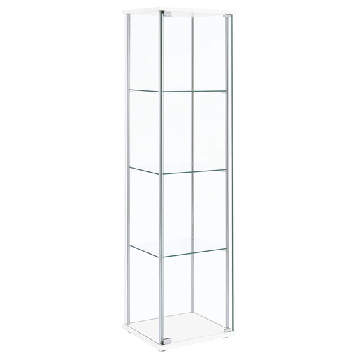 Crestwood - 3 Shelf Curio Cabinet Furniture Max