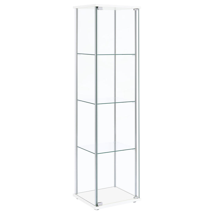 Crestwood - 3 Shelf Curio Cabinet Furniture Max