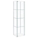 Crestwood - 3 Shelf Curio Cabinet Furniture Max