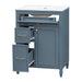 Freestanding Bathroom Vanity With Sink, Soft Close Door, Tip Out Drawer Noble House
