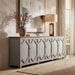 Colette - 6 Door Cabinet Sideboard - Brown Jennifer Taylor Home