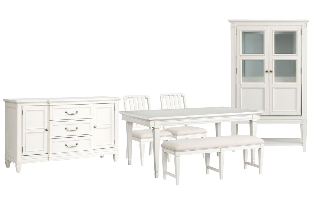 Willowbrook - Extendable Rectangular Dining Table Set Magnussen Furniture
