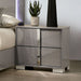 Nightstand With Vertical Handles Home Essentials