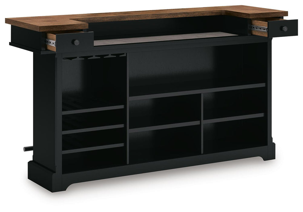 Wildenauer - Bar - Brown / Black Signature Design by Ashley®