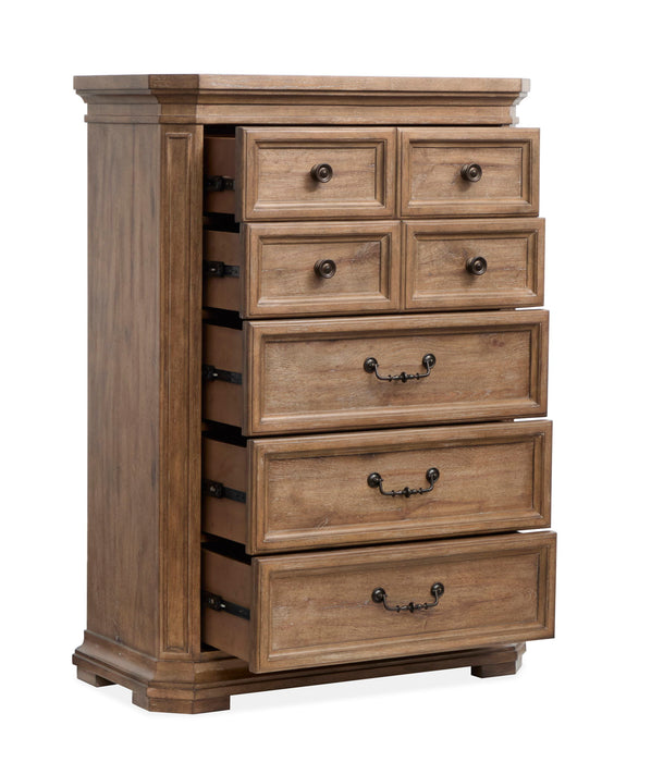 Adler Court - Drawer Chest - Florentine Walnut Magnussen Furniture