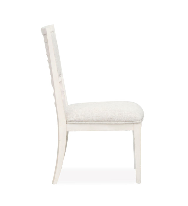 Echo Isles - Upholstered Side Chair (Set of 2) - Sea Pearl And Driftwood Magnussen Furniture