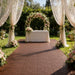 Stone Texture Patio Deck Tiles, 44 Pieces Daily Nest