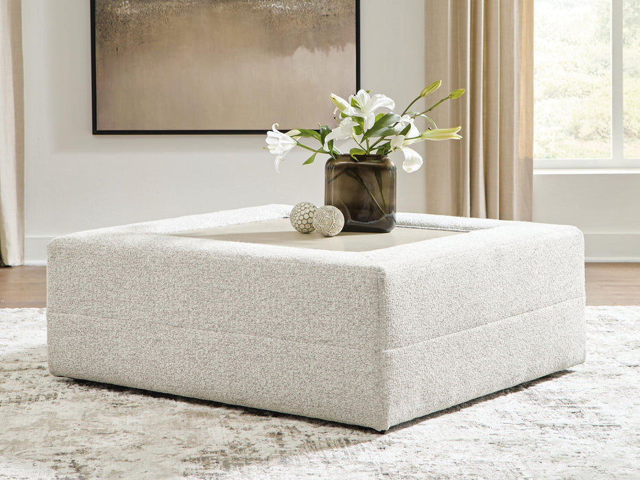 Ashbourne Estate - Oversized Accent Ottoman - Snowstone Signature Design by Ashley®
