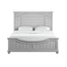 Queen Panel Bed - Gray - Wood Emerald Home