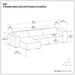 Rex - Handcrafted Sectional Sofa Simpli-Home
