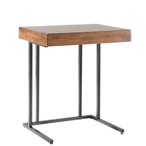 Wynn - Pull Up Table With Storage Compartment - Pecan JLA