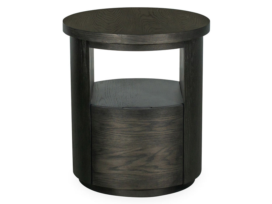 Bosley - Round End Table - Coffee Bean Magnussen Furniture