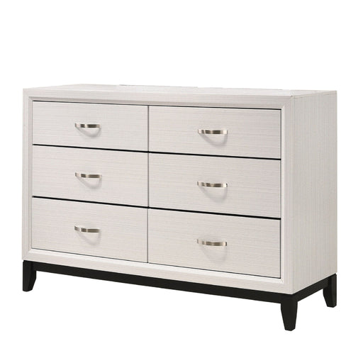Contemporary 6 Drawer Dresser With Handles Home Essentials