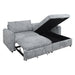 Finn - 2 Piece Sectional (LAF Sofa/Chaise) - Gray New Classic