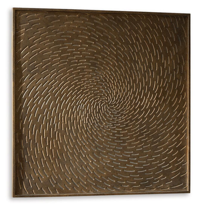 Dullter - Wall Decor - Antique Brown Signature Design by Ashley®