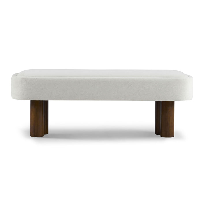 Indoor Upholstered Dining Bench Noble House