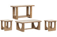 Bradford - Rectangular Cocktail Table Set Magnussen Furniture