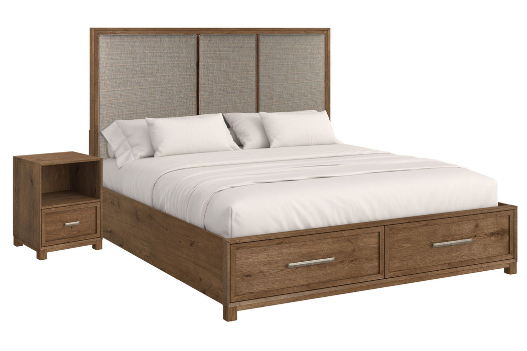 Laurel Ridge - Upholstered Panel Storage Bedroom Set Magnussen Furniture