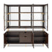 Belmont Place - China Cabinet - Espresso Michael Amini