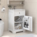 20" Bathroom Vanity With Sink, Soft Closing Cabinet Door, Adjustable Shelf & Storage Rack - White Hearth and Haven