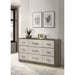 Edmondson - 9 Drawer Dresser With Hidden Jewelry Tray - Natural / Gray Furniture Max
