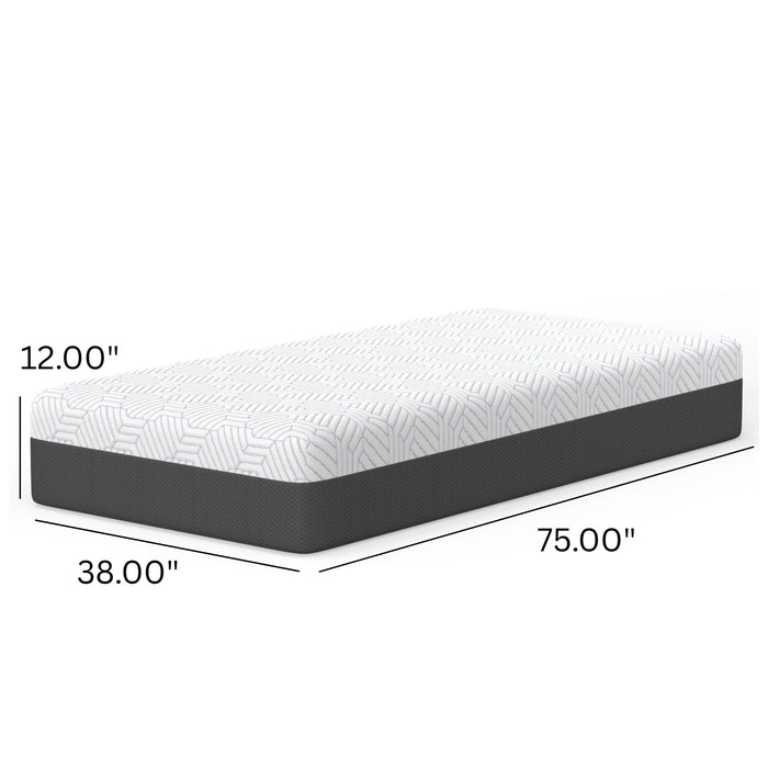 Pur Chill - 12" Soft Mattress With Phase Change Cooling Fabric
