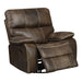 Rustic Swivel Gliding Recliner Emerald Home