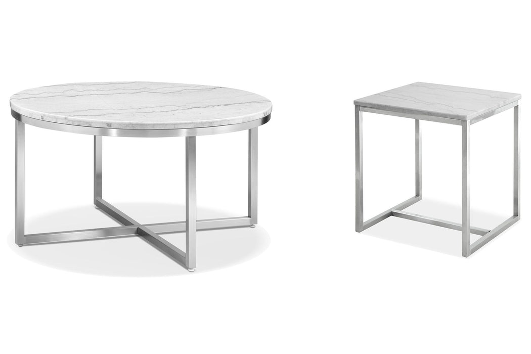 Esme - Round Cocktail Table Set Magnussen Furniture