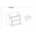 Callisie - Nightstand With Wireless Charging Top - Brown Global Furniture USA