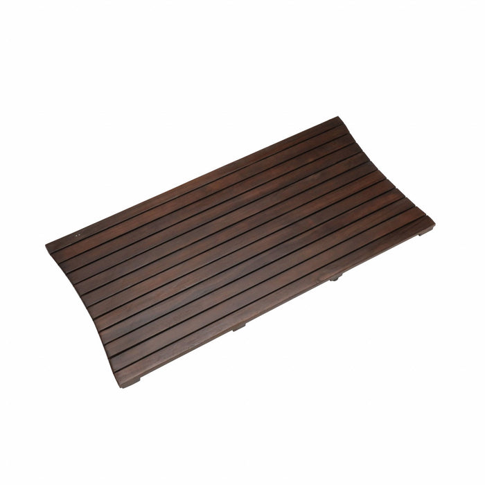 Compact Floor Mat Finish - Teak Brown