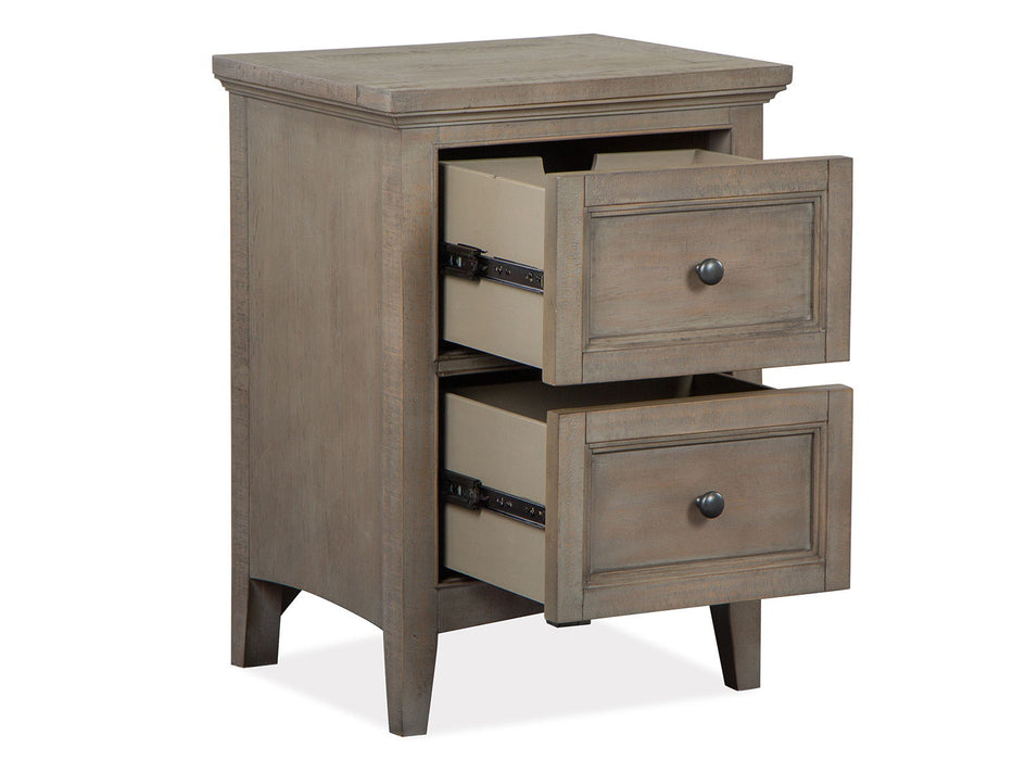 Paxton Place - Small Drawer Nightstand - Dovetail Gray Magnussen Furniture