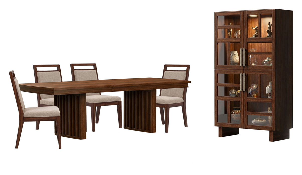Reena - Extendable Trestle Dining Table Set Magnussen Furniture