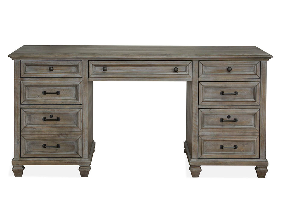 Lancaster - Executive Desk - Dove Tail Gray Magnussen Furniture