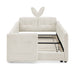 Cute Rabbit Ear Upholstered Platform Bed Frame With Safety Rail Home Essentials