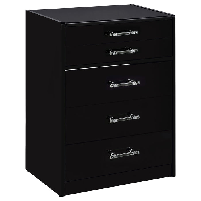 Ayuba - 3 Drawer Makeup Vanity Table With Mirror And Stool Furniture Max
