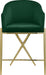 Xavier - Counter Stool with Gold Legs Meridian Furniture