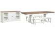 Kingston - Extendable Rectangular Dining Table Set Magnussen Furniture