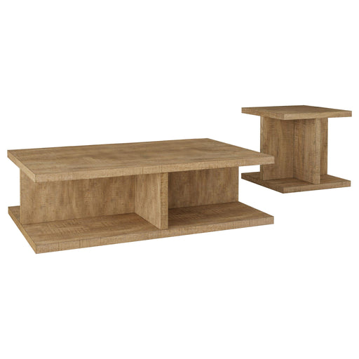 Metron - Coffee And End Table Set Furniture Max